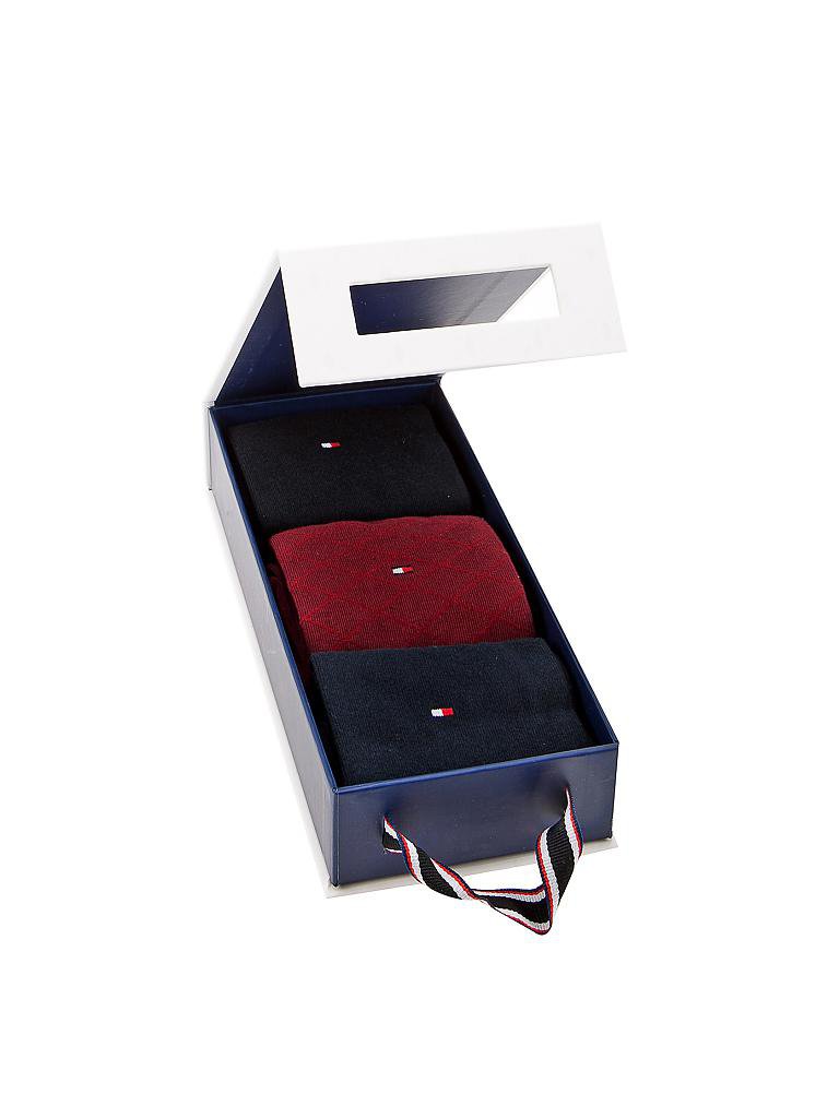 TOMMY HILFIGER | Socken-Geschenksbox 3-er | 