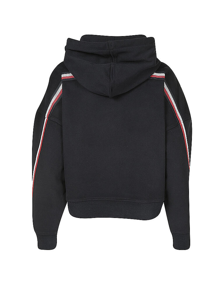 TOMMY SPORT | Damen Hoodie Cool mit Tommy-Tape | blau