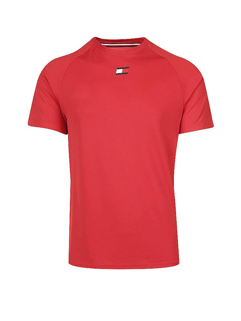 TOMMY SPORT | Herren Fitnessshirt | rot