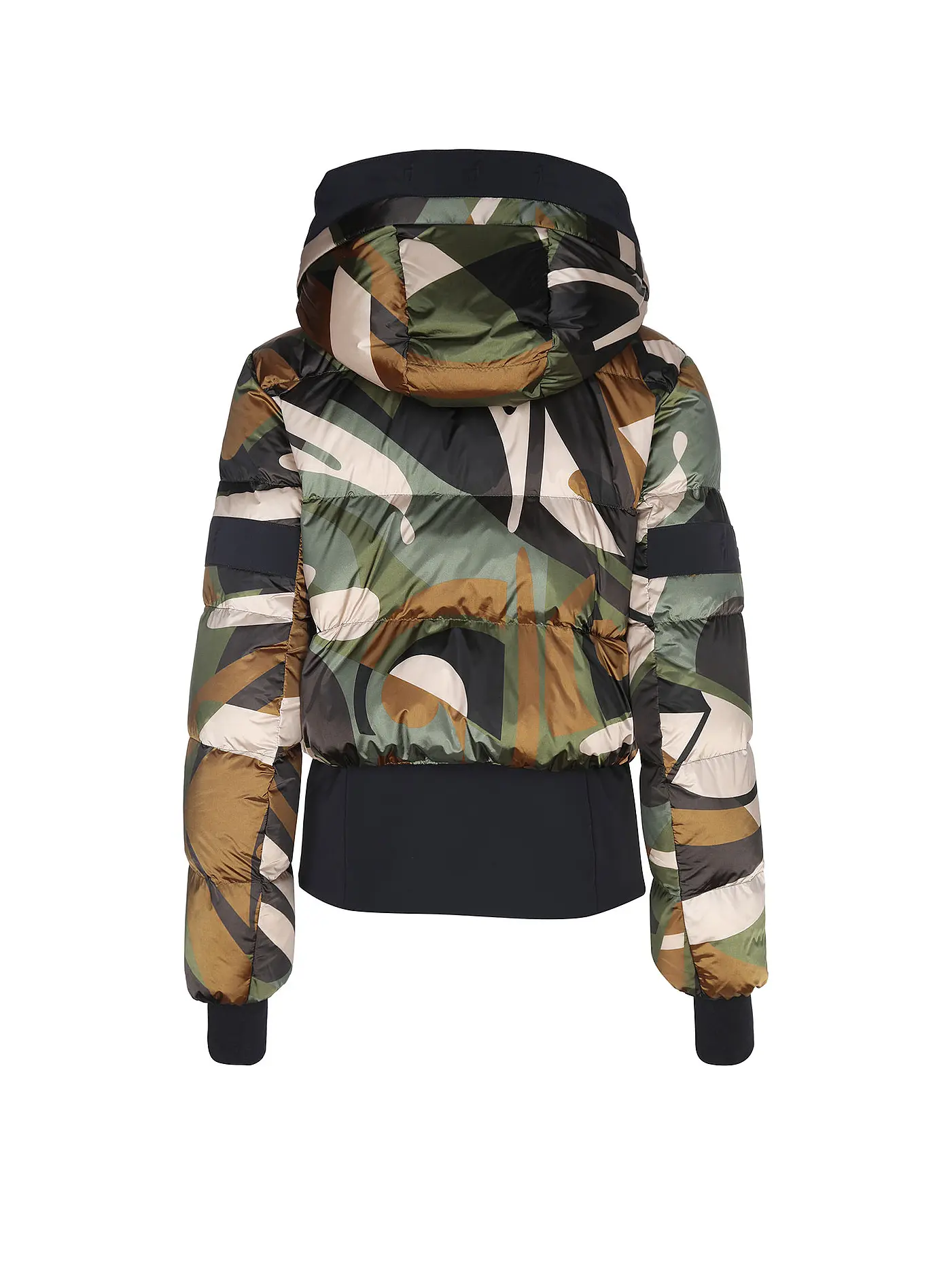 Puffer Coat Moncler Jacke Bunt Zipper Moncler Daunenjacke