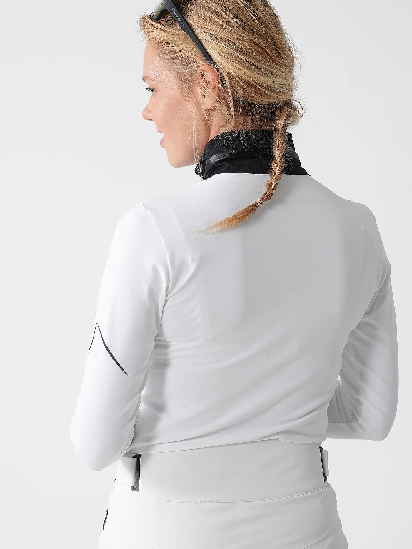TONI SAILER | Damen Unterzieh Zipshirt Amie Gondola | weiss