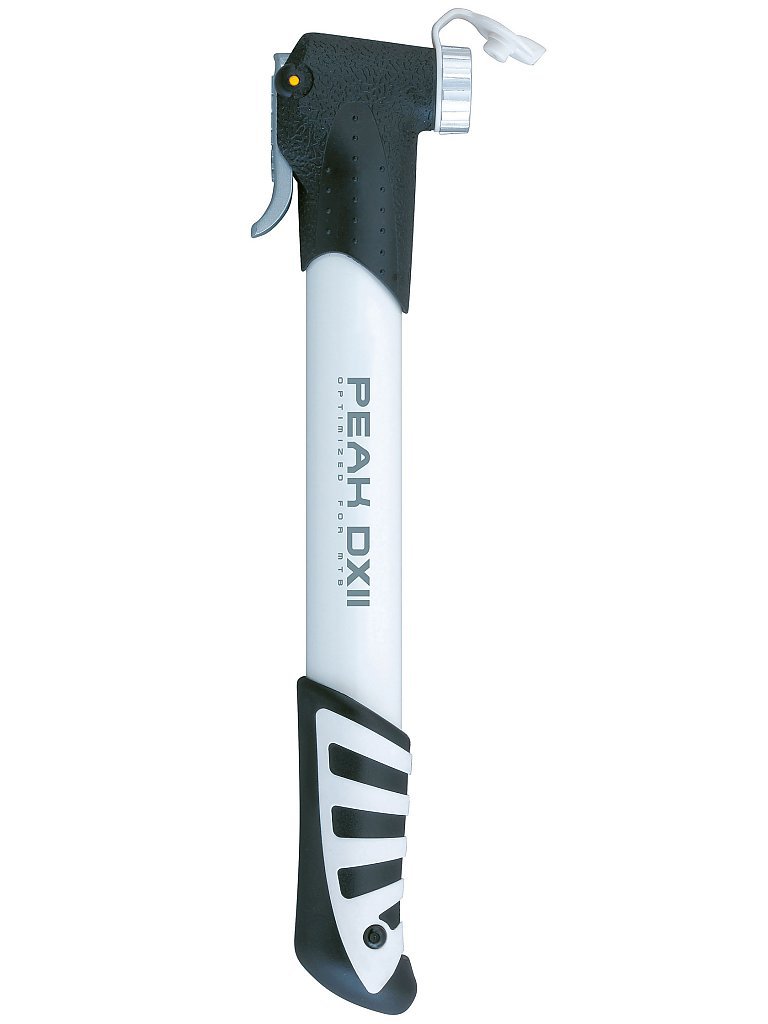 TOPEAK Minifahrradpumpe Peak DX II silber