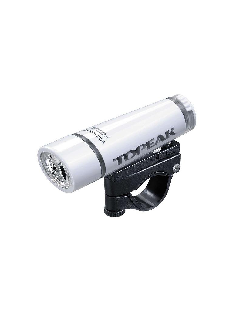 TOPEAK | Fahrrad-Frontlicht WhiteLite HP Focus 25 | weiß
