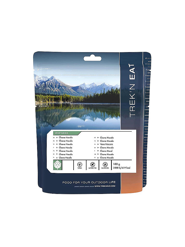 TREKN EAT | Outdoorfood Chana Masala 180 g | keine Farbe