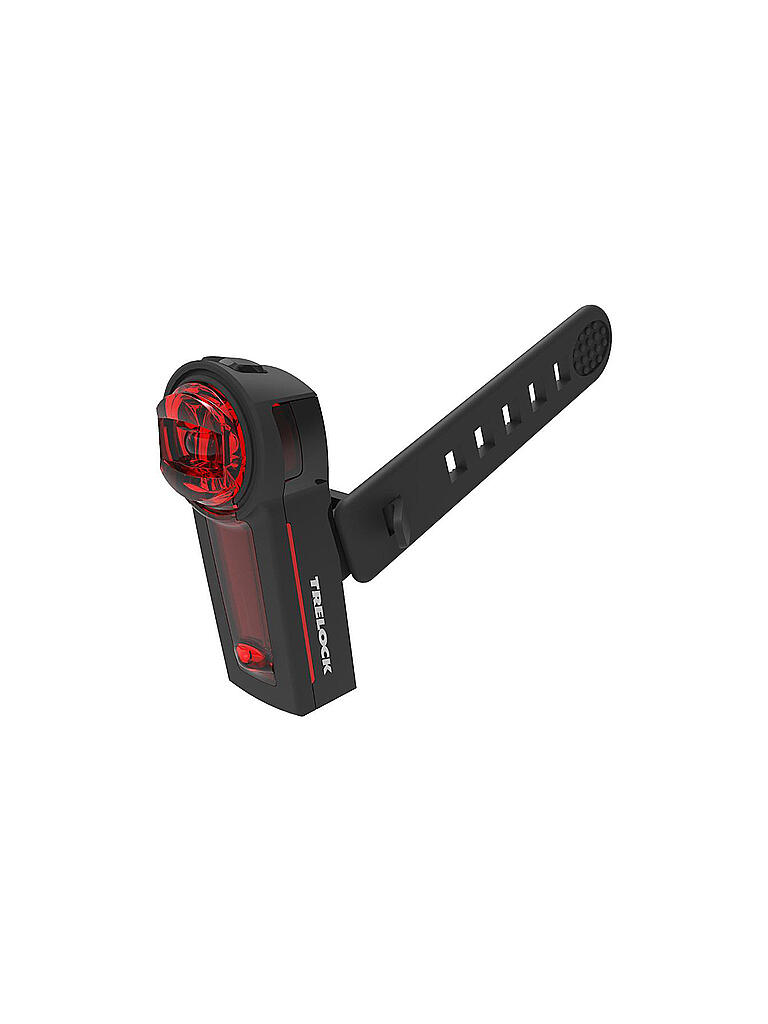 TRELOCK | USB LED-Rücklicht mit Bremslichtfunktion | schwarz