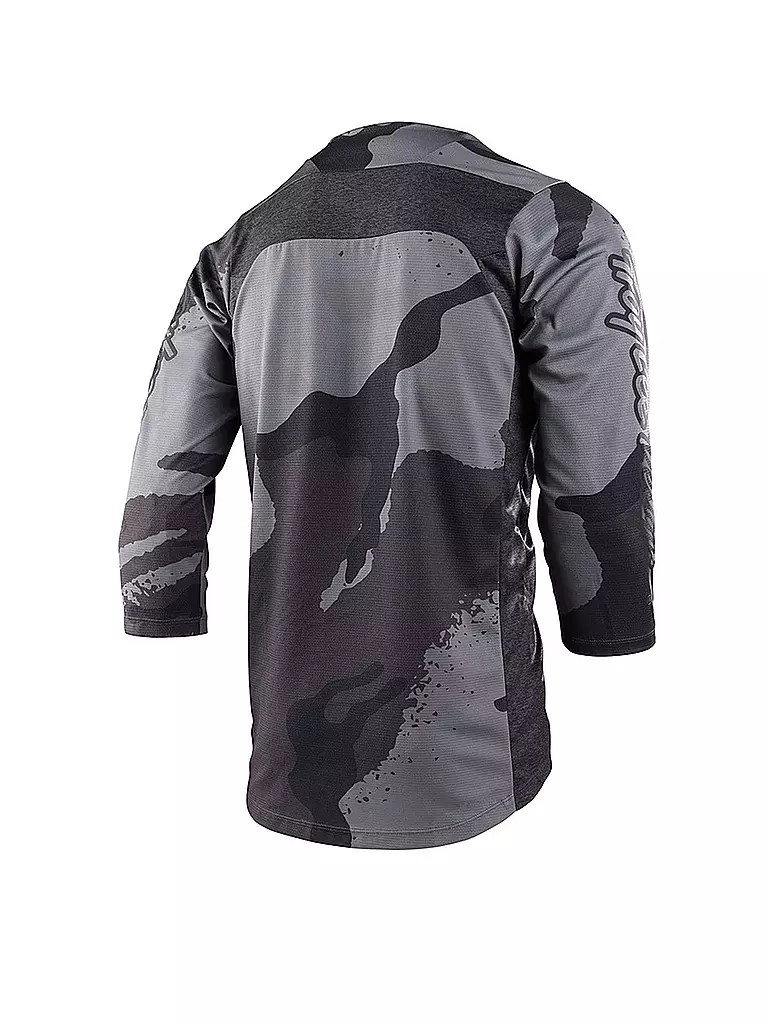 TROY LEE DESIGNS | Herren MTB-Shirt Ruckus 3/4 Camber Camo | schwarz