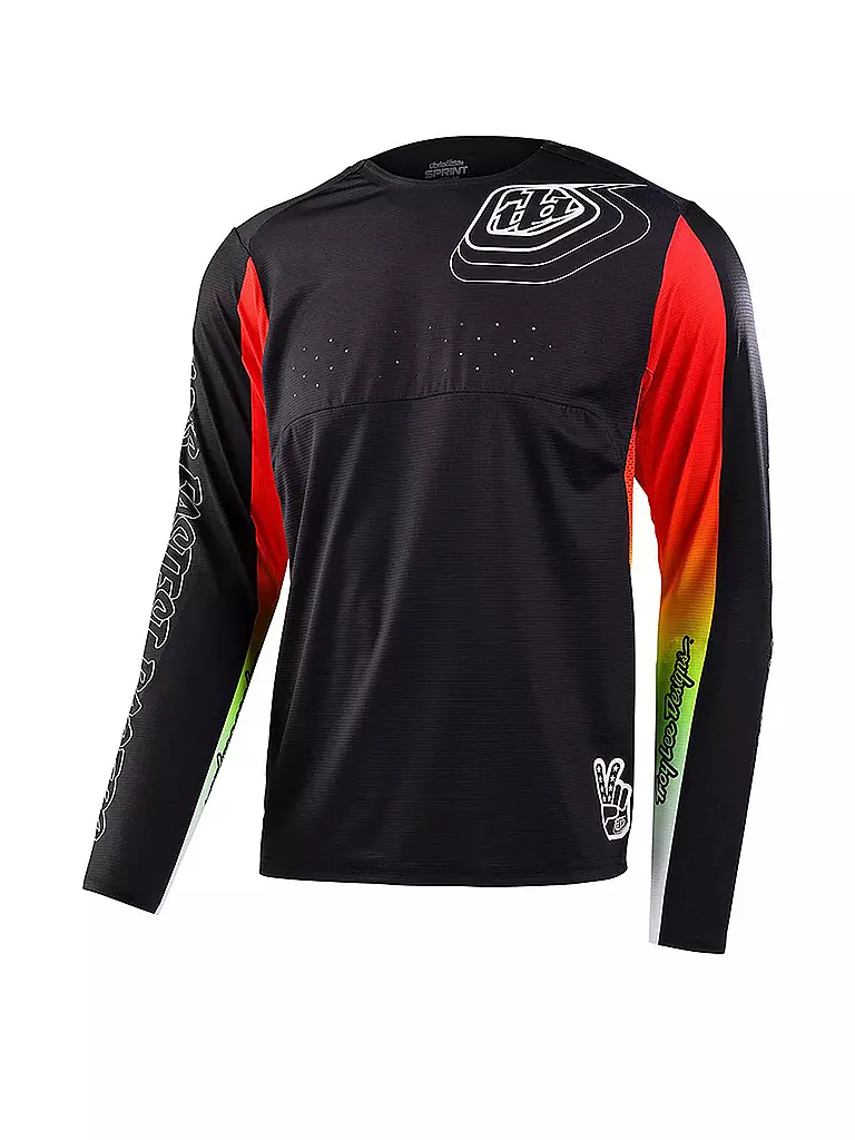 TROY LEE DESIGNS | Herren MTB-Shirt Sprint Richter LS | schwarz