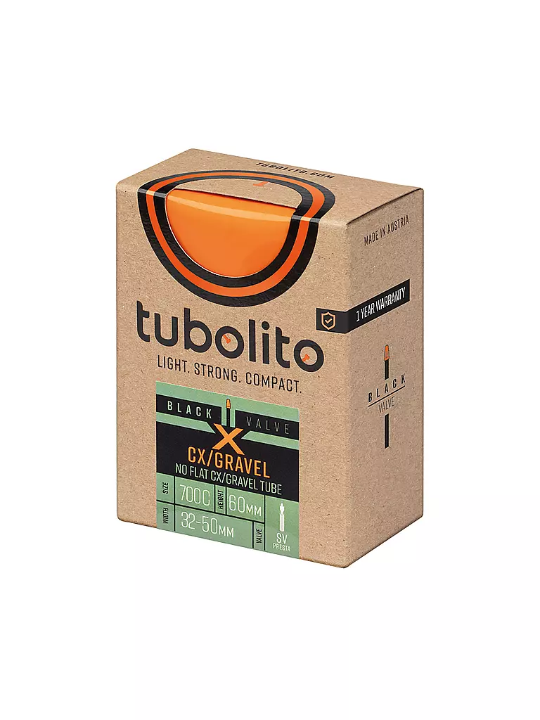 TUBOLITO | Fahrradschlauch Tubo-CX/Gravel-All SV 42mm | orange