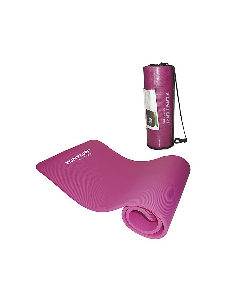 TUNTURI Fitnessmatte NBR pink