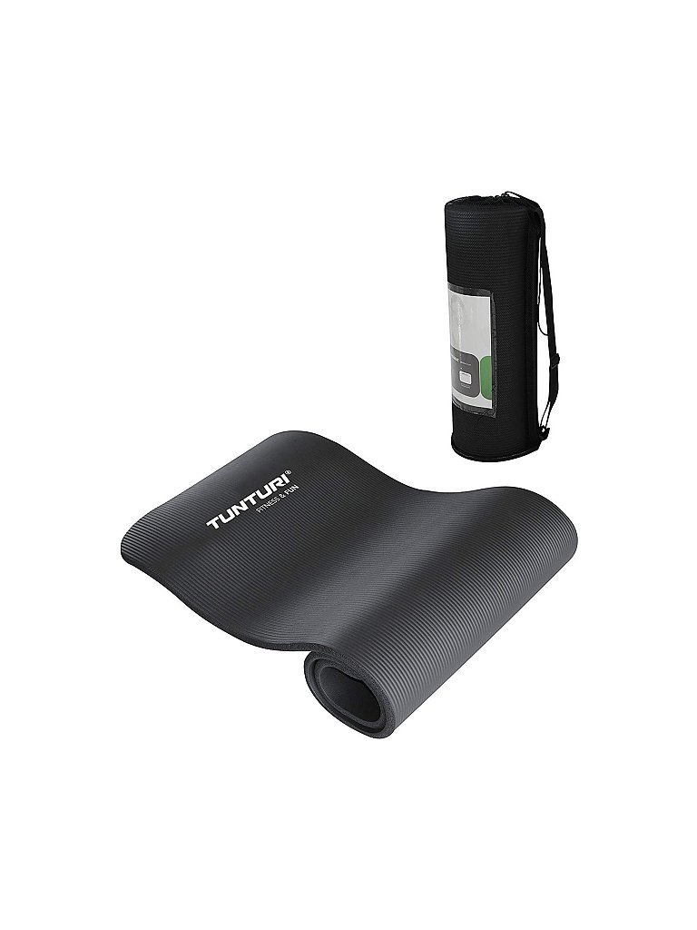 TUNTURI Fitnessmatte NBR schwarz