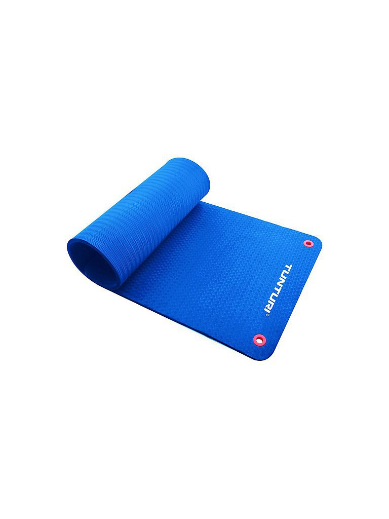 TUNTURI Fitnessmatte Pro 180cm blau