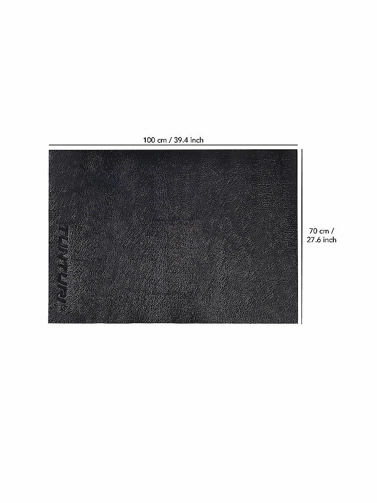 TUNTURI | Bodenschutzmatte 100 x 70 cm | schwarz