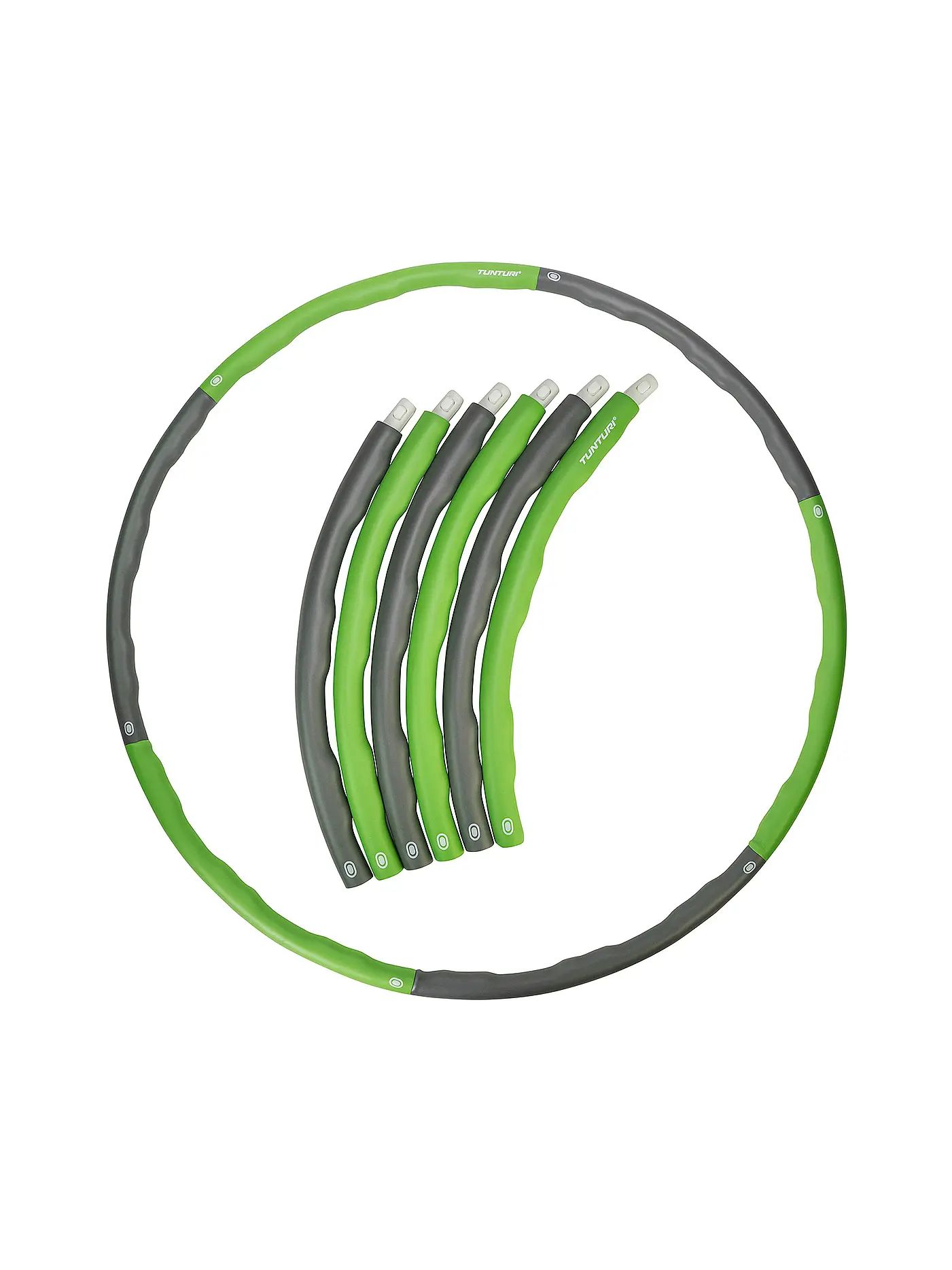 TUNTURI | Hula Hoop 1,8 kg | grün