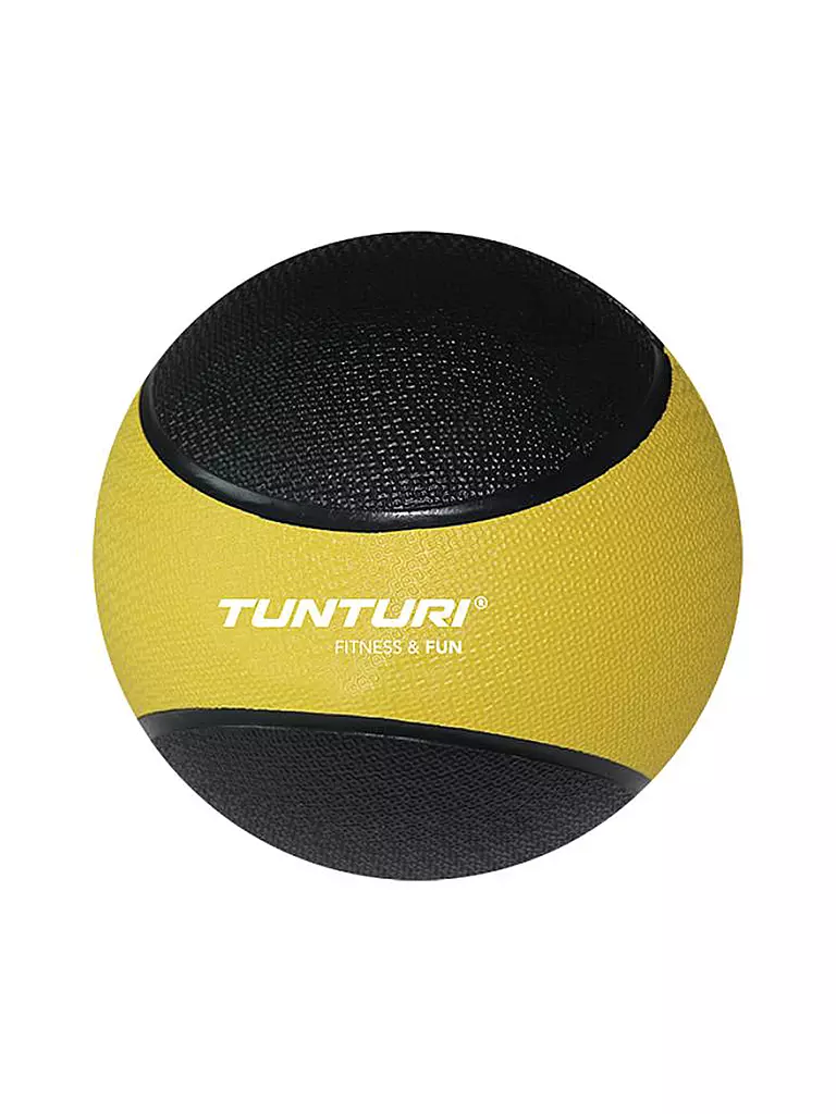 TUNTURI | Medizinball 1 KG | schwarz