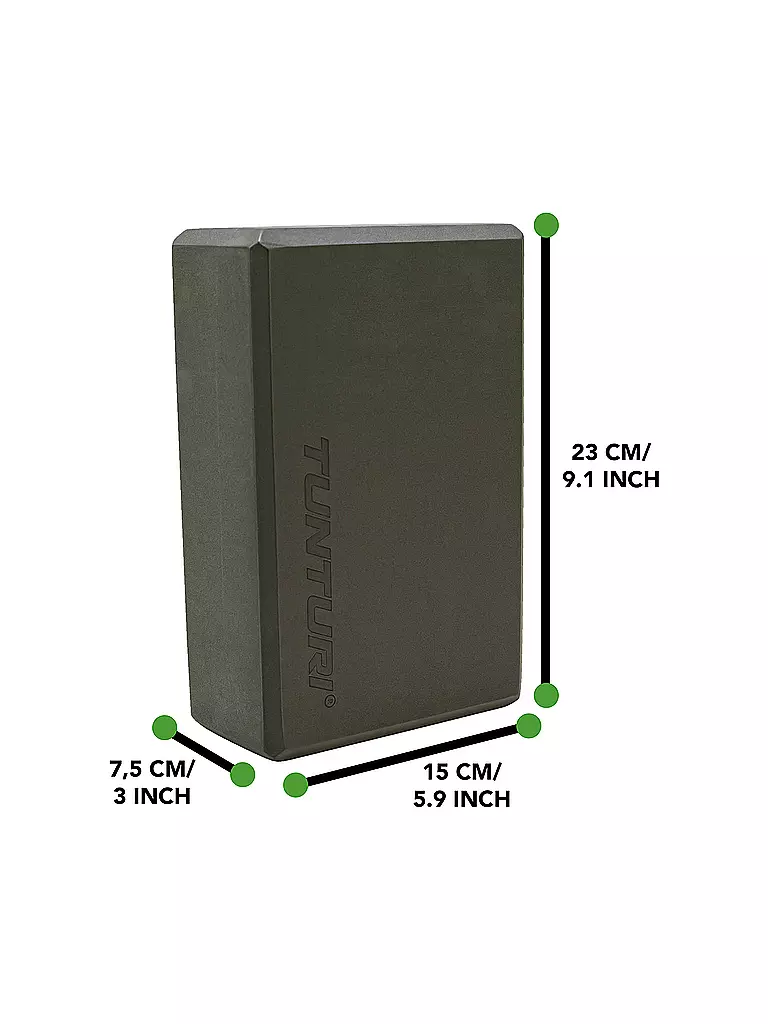 TUNTURI | Yoga Block | türkis