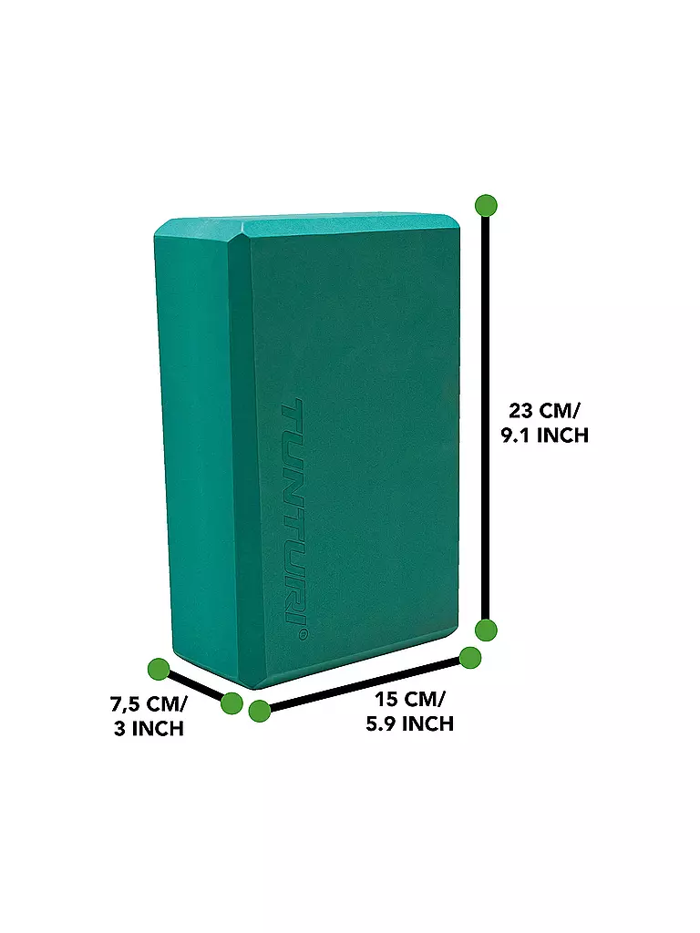 TUNTURI | Yoga Block | grau