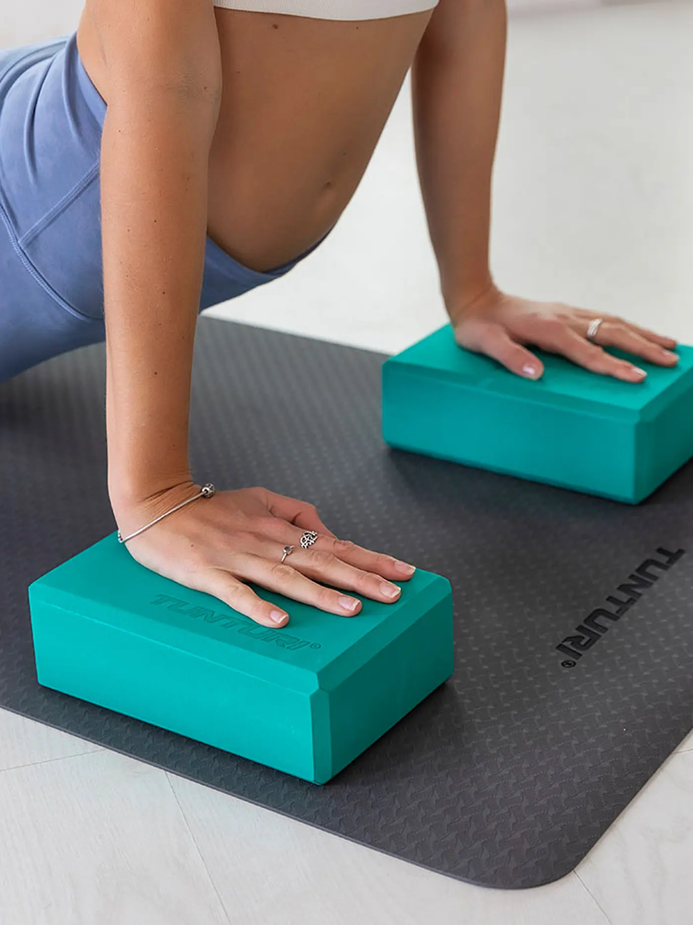 TUNTURI | Yoga Block | türkis