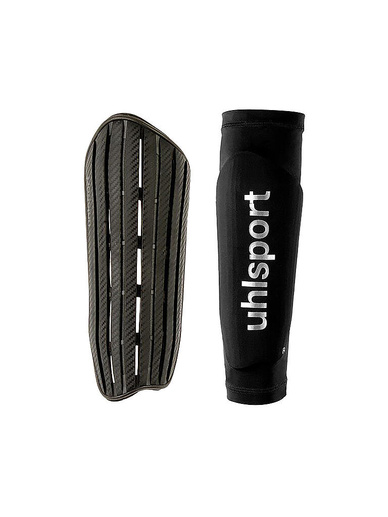 UHLSPORT | Fußball-Schienbeinschoner Carbonflex EVO | schwarz