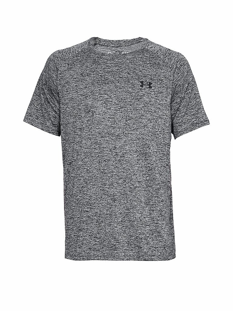Under Armour Herren Tech 2.0 Short Sleeve Tee Schwarz XL | Schnelltrocknendes Funktionsmaterial. Rundhalsausschnitt.