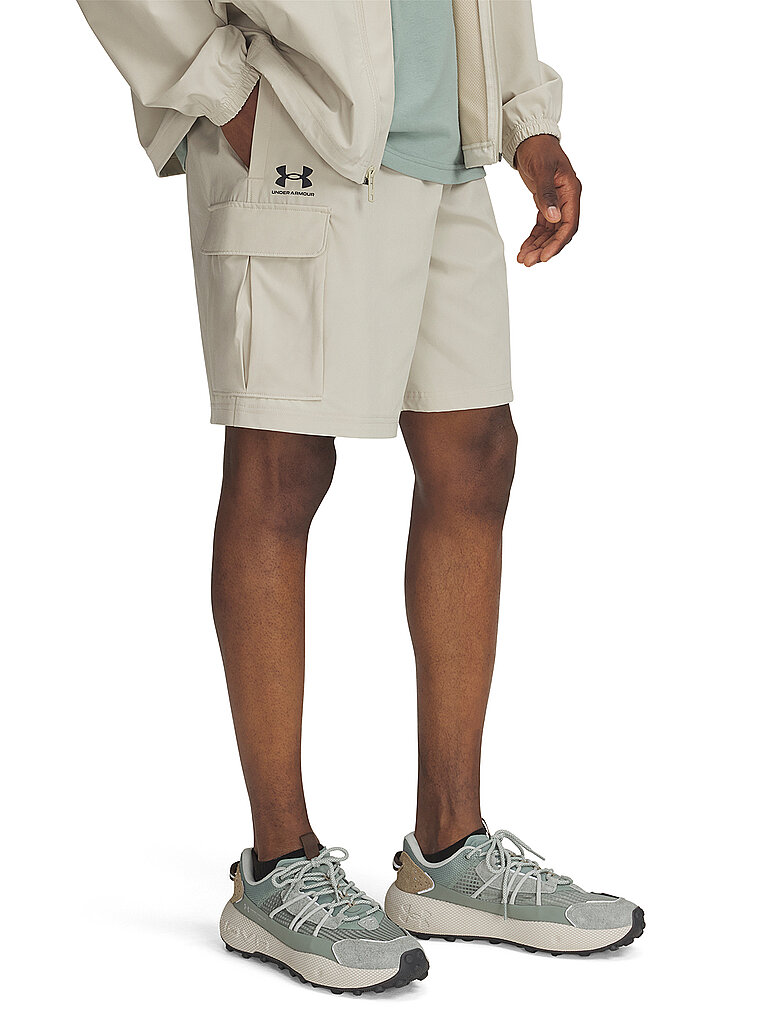 UNDER ARMOUR Herren Shorts UA Vibe Woven Cargo camel | M — Bild 2