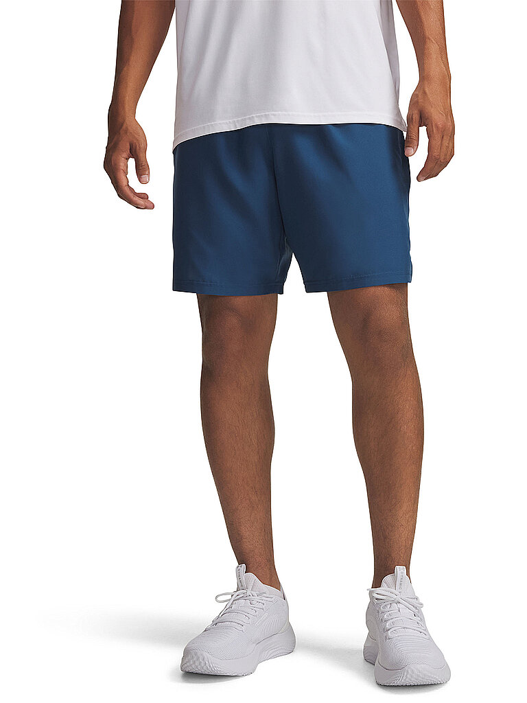 UNDER ARMOUR Herren Shorts UA Woven Wordmark dunkelblau | M — Bild 2