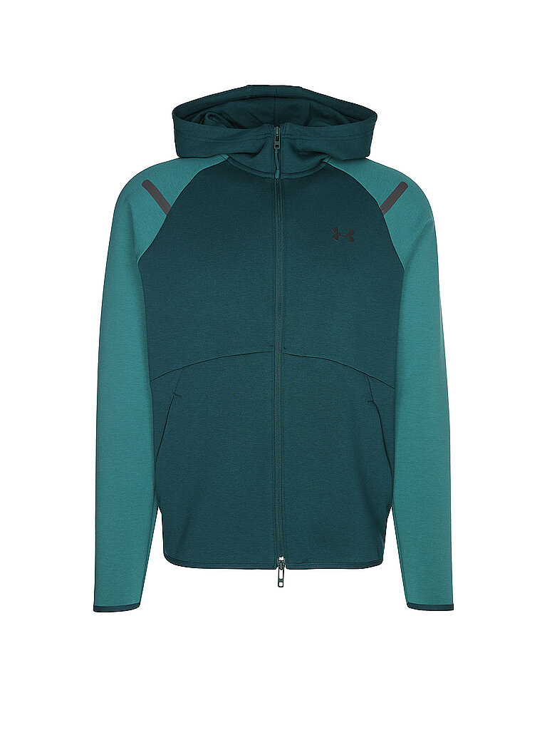 UNDER ARMOUR Herren Kapuzenjacke UA Unstoppable dunkelgrün | M — Bild 2