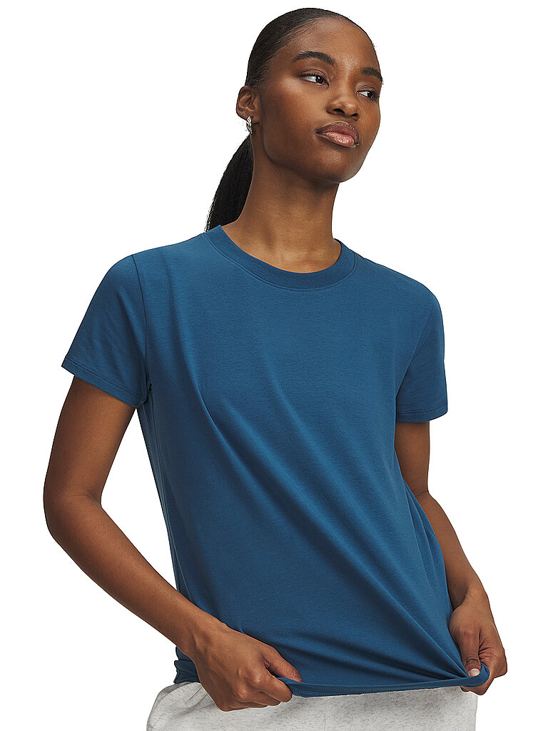 UNDER ARMOUR Damen T-Shirt UA Off Campus Core dunkelblau | L — Bild 2