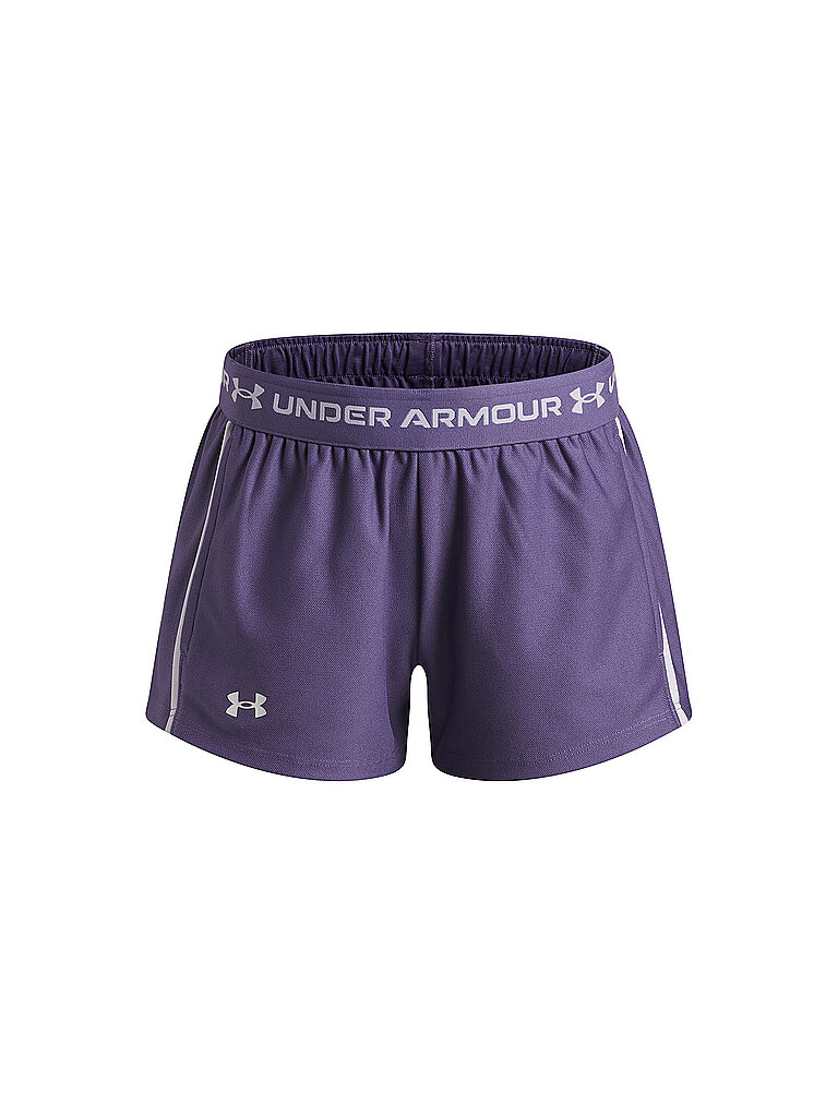 UNDER ARMOUR Mädchen Fitnessshorts Tech Play Up lila | 134-146 — Bild 2
