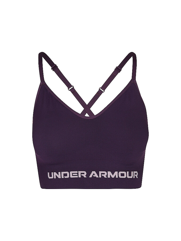 Under Armour Damen Sport-BH Vanish Seamless Low Support lila