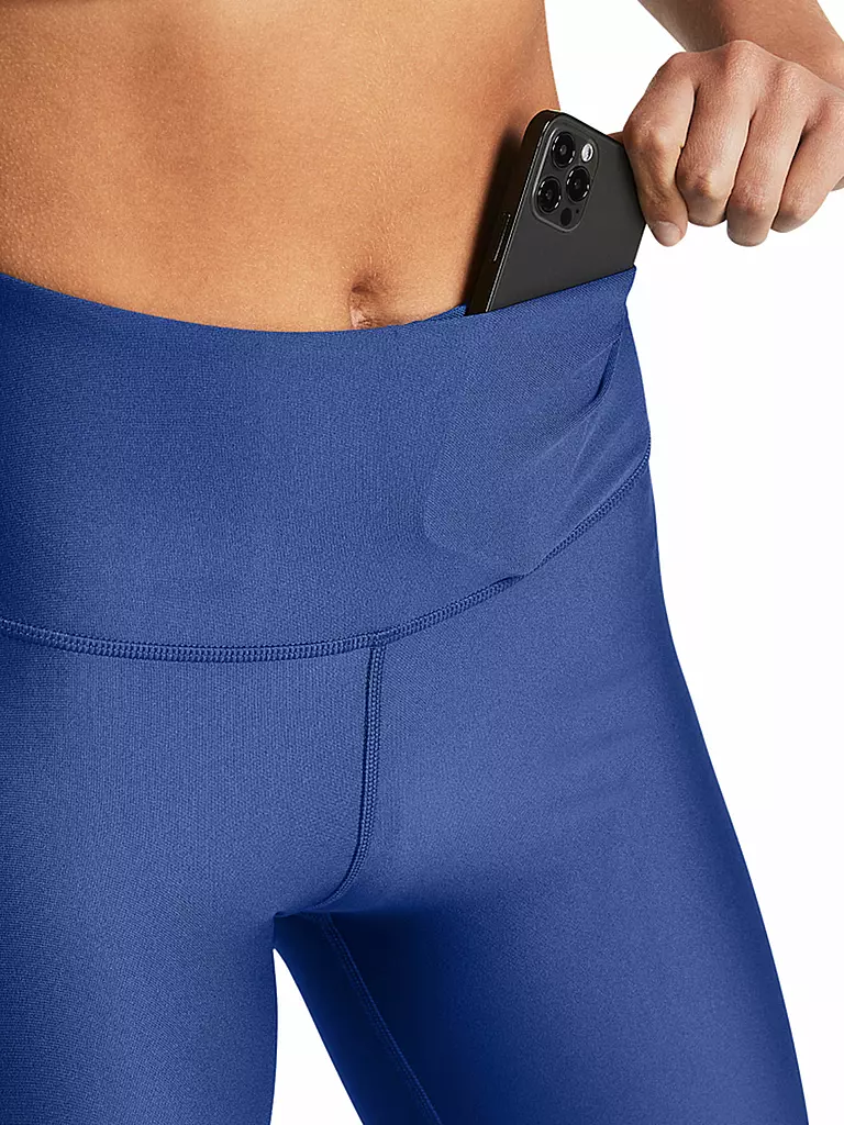 UNDER ARMOUR | Damen Fitness Radler UA HeatGear® | blau