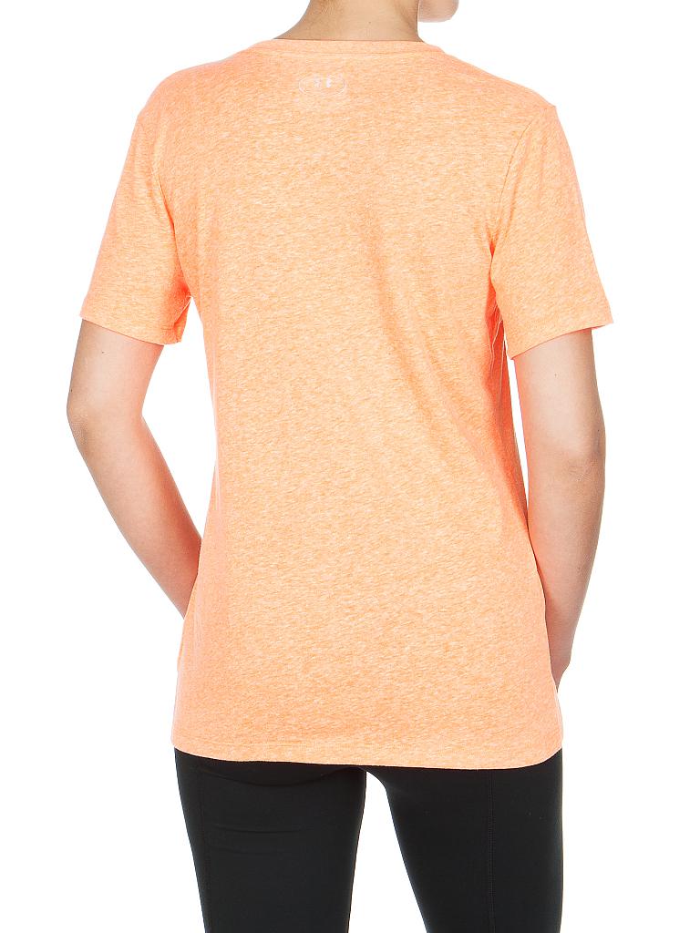 UNDER ARMOUR | Damen Fitness-Shirt UA Charged Cotton Tri-Blend | 