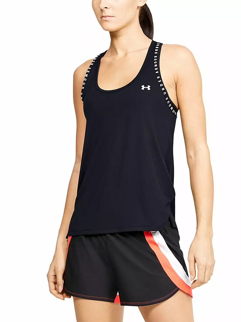 UNDER ARMOUR | Damen Fitness-Tanktop UA Knockout | schwarz