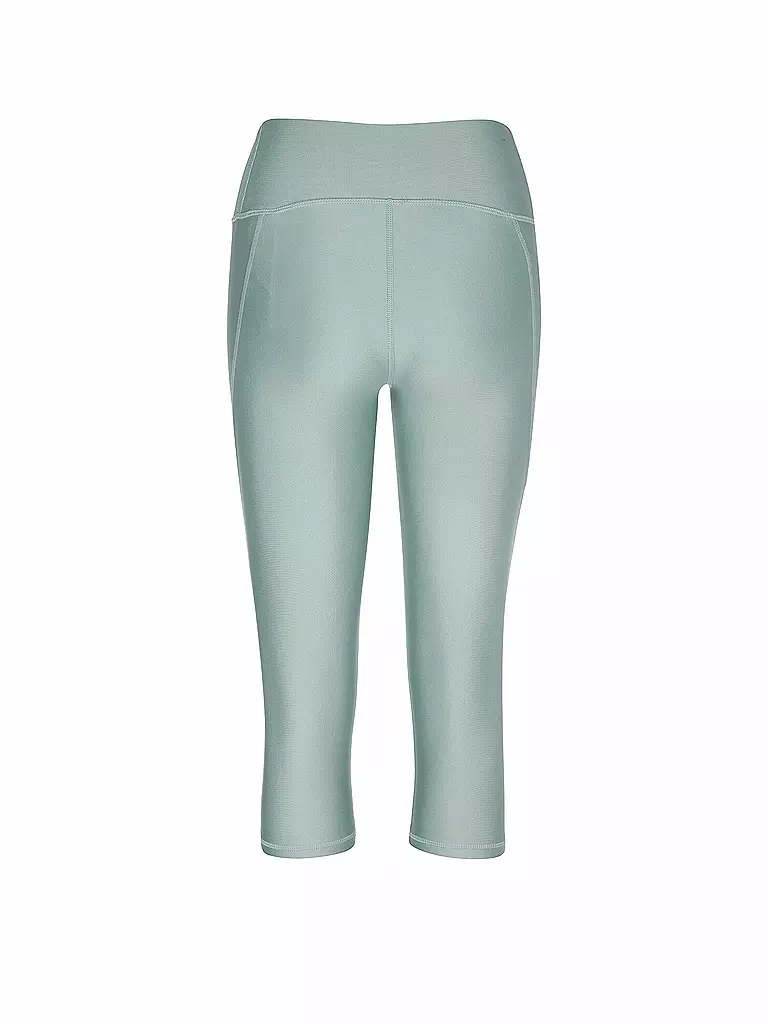 UNDER ARMOUR | Damen Fitnesscapri HeatGear® Armor Hi-Rise | olive