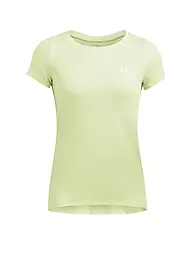UNDER ARMOUR | Damen Fitnessshirt HeatGear® Armour  | gelb