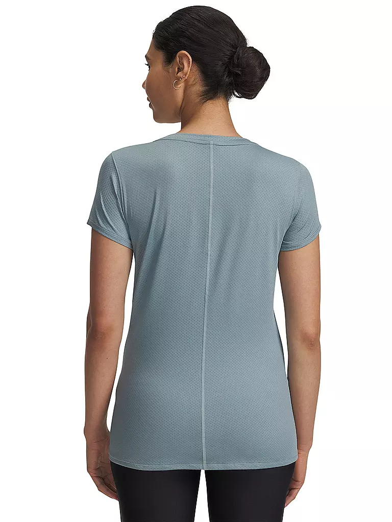 UNDER ARMOUR | Damen Fitnesshirt HeatGear® Armour | petrol