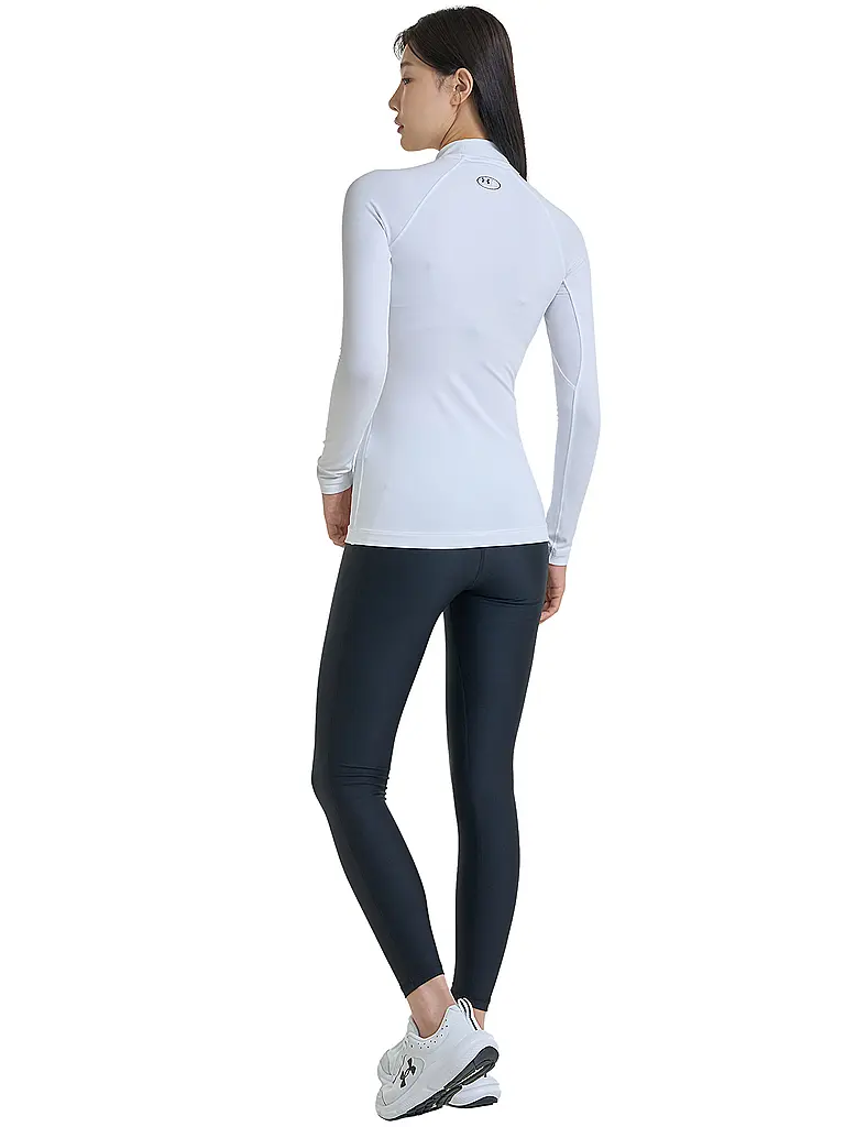UNDER ARMOUR | Damen Fitnessshirt ColdGear®  Authentics Mockneck | 