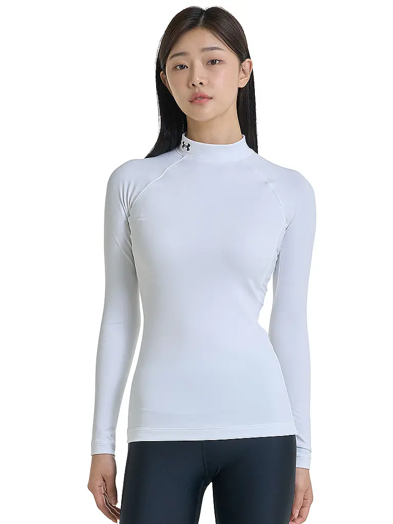UNDER ARMOUR | Damen Fitnessshirt ColdGear®  Authentics Mockneck | 