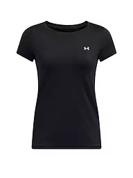 UNDER ARMOUR | Damen Fitnessshirt HeatGear® Armour  | schwarz