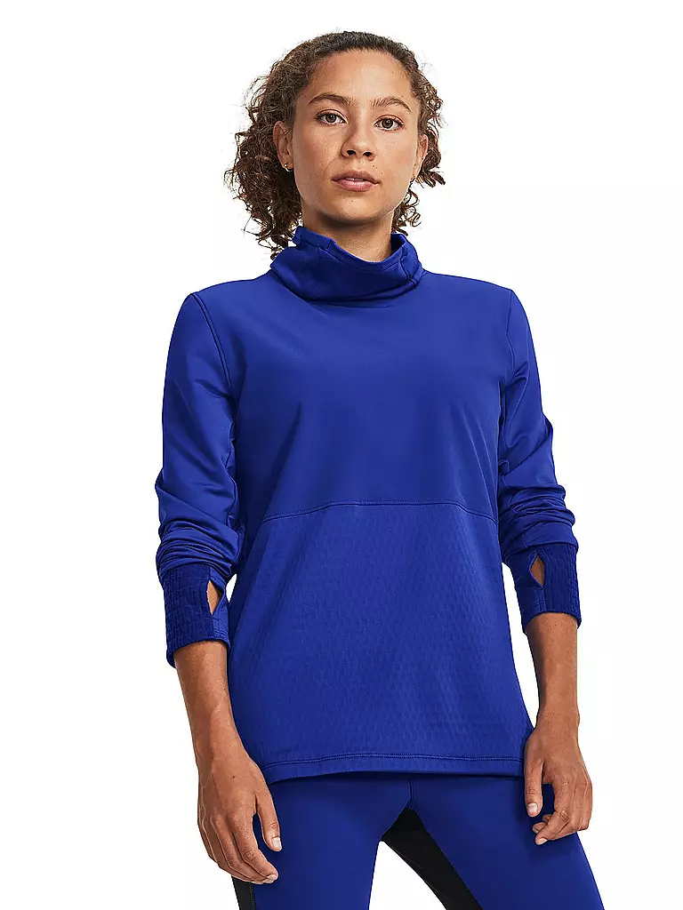 UNDER ARMOUR | Damen Fitnessshirt UA Qualifier Cold | blau