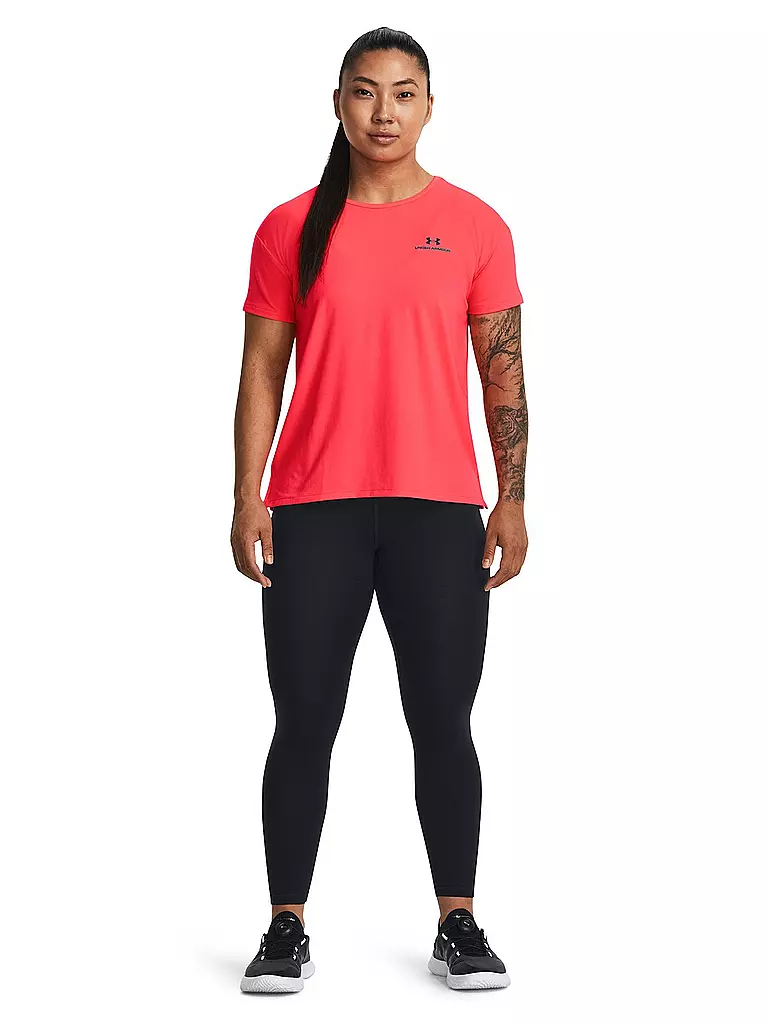 UNDER ARMOUR | Damen Fitnessshirt UA Rush Energy 2.0 | beere