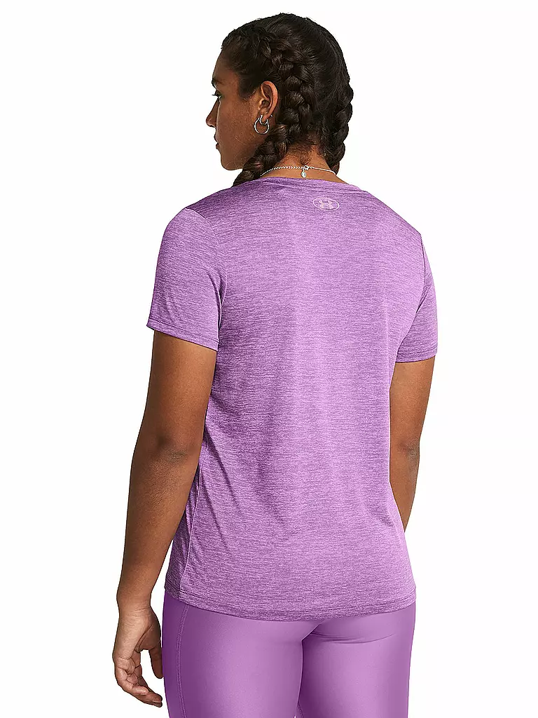 UNDER ARMOUR | Damen Fitnessshirt UA Tech™ Twist  | lila