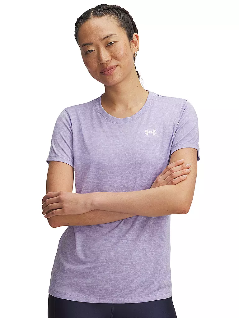 UNDER ARMOUR | Damen Fitnessshirt UA Tech™ Twist | lila