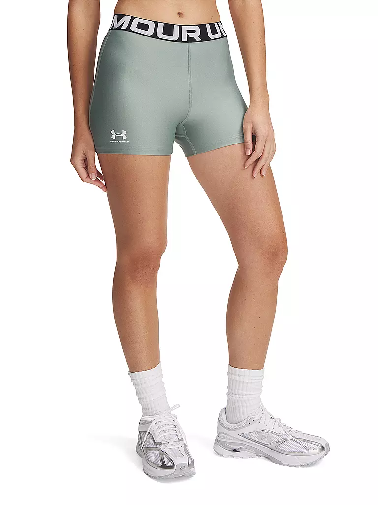 UNDER ARMOUR | Damen Fitnessshort HeatGear®  | olive