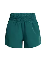 UNDER ARMOUR | Damen Fitnessshort UA Flex Woven 8cm | petrol