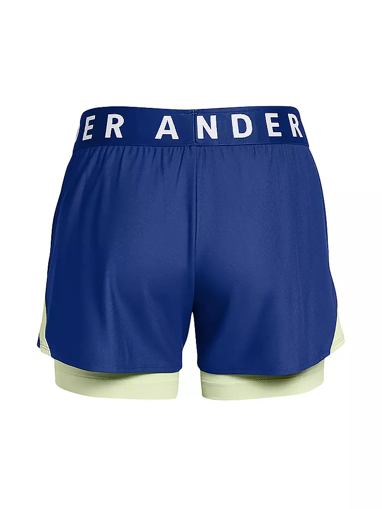 UNDER ARMOUR | Damen Fitnessshort UA Play Up 2in1 | blau