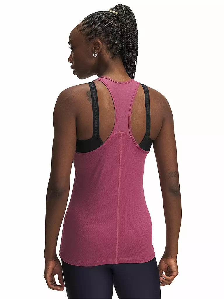 UNDER ARMOUR | Damen Fitnesstank HeatGear® Armour Racer | beere