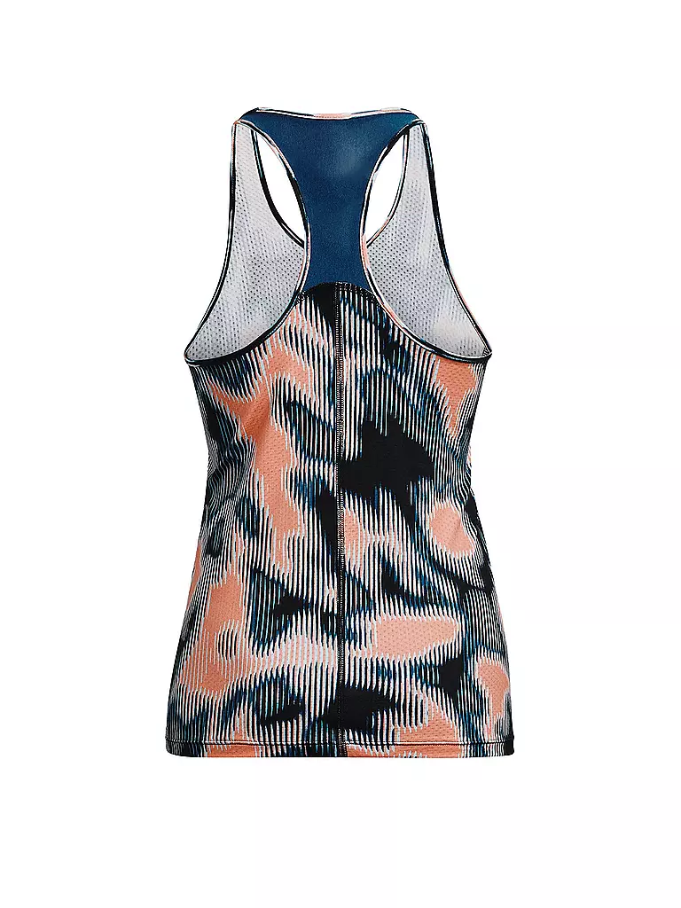 UNDER ARMOUR | Damen Fitnesstank UA HeatGear Armour Racer Print  | orange