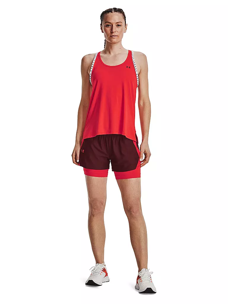 UNDER ARMOUR | Damen Fitnesstank UA Knockout | rot