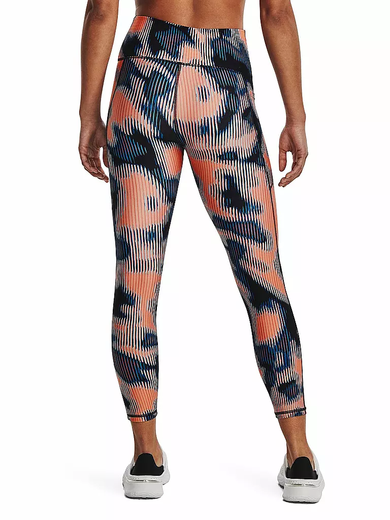 UNDER ARMOUR | Damen Fitnesstight HeatGear® Armour Print 7/8 | orange