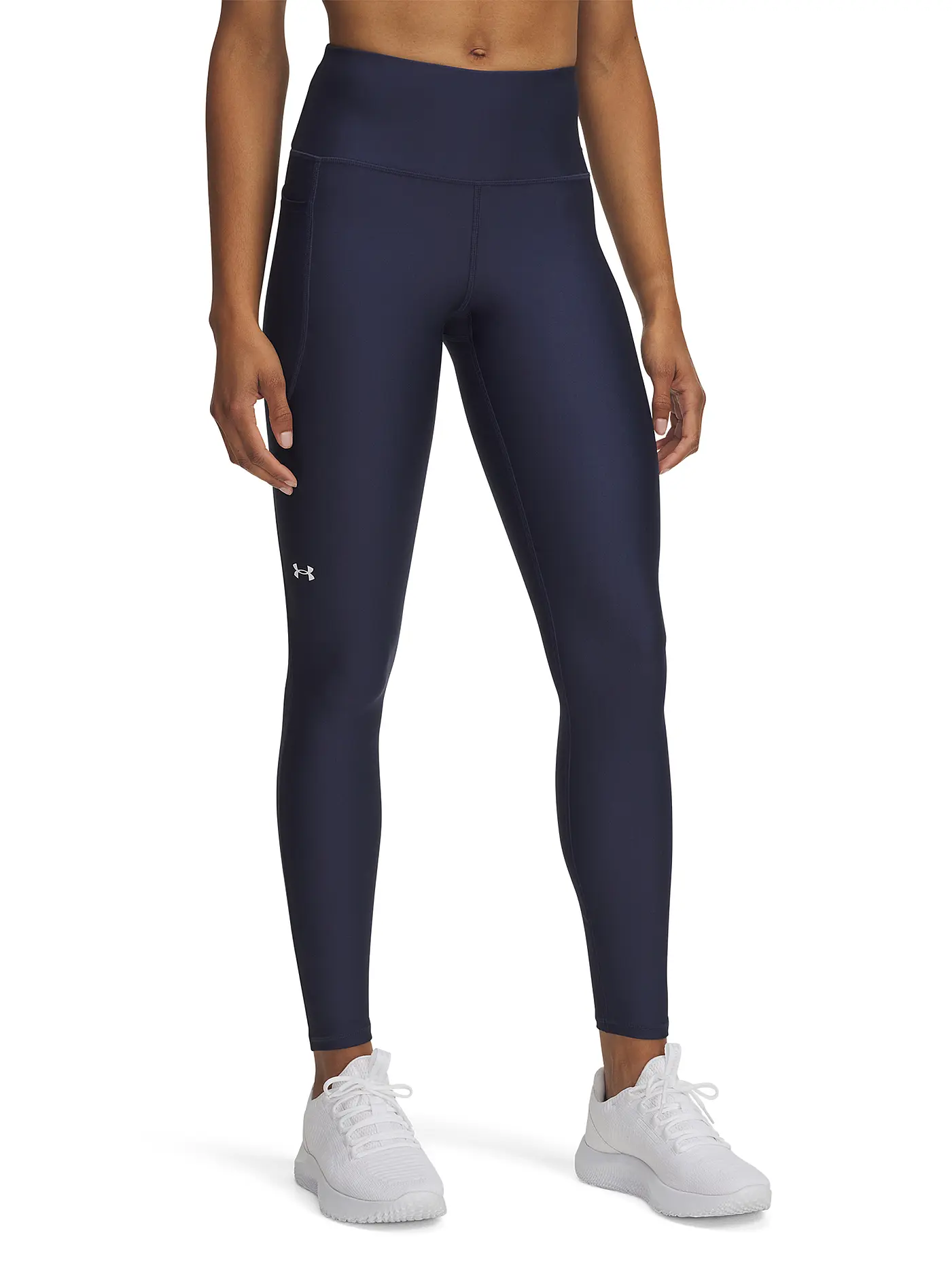 UNDER ARMOUR | Damen Fitnesstight HeatGear® | dunkelblau